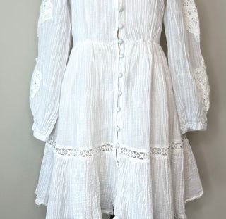 Vestido blanco encaje