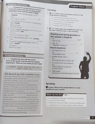 Key to Bachillerato 1. Student's Book