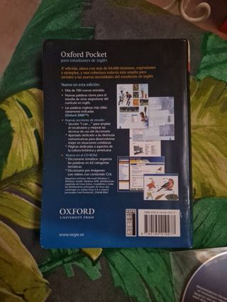 Diccionario Oxford Pocket para estudiantes de i...