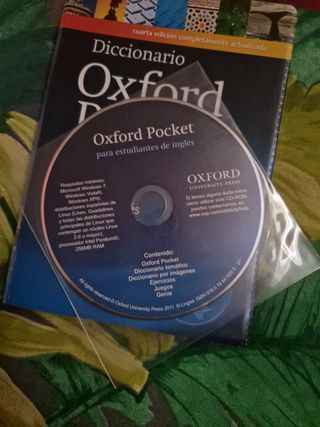 Diccionario Oxford Pocket para estudiantes de i...