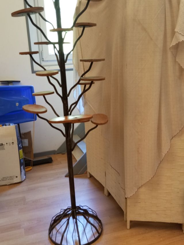 Expositor Madera Metal 15 Niveles