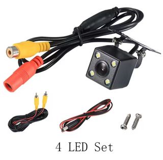 Cámara trasera coche 4 LED
