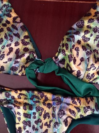 Bikini leopardo | Baño niña