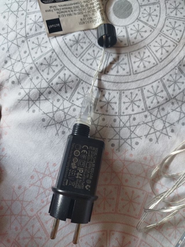 Luces LED blancas y azules - 8 barras