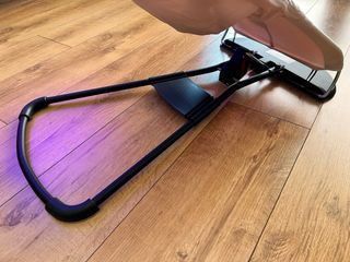 Hamaca BabyBjörn Balance Soft rosa, con bolsa