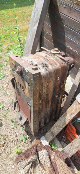 Caldera Roca L10 leña/carbón