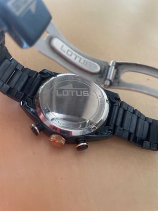 Reloj Lotus Hombre - Cronógrafo Negro