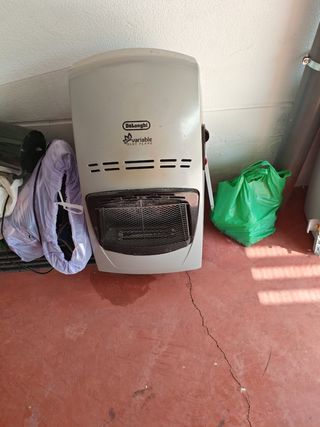 Estufa gas DeLonghi llama azul regulable