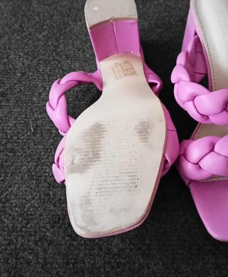 Sandalias Stradivarius rosa