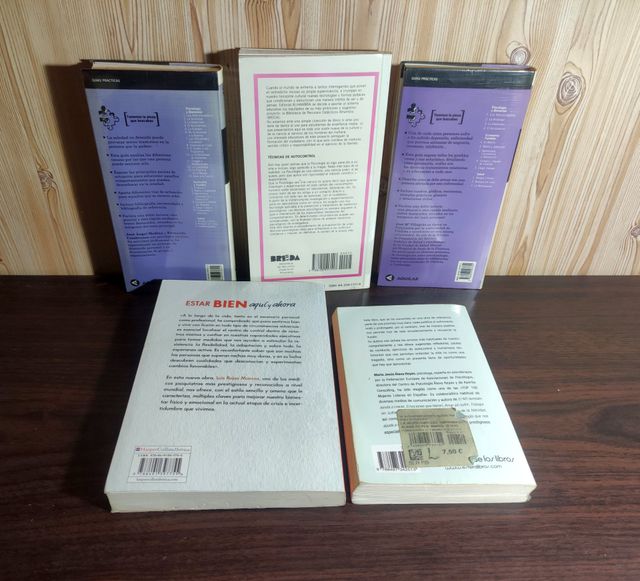Lote de 5 libros Psicología y Autoayuda