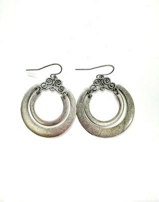 Pendientes étnicos plata - boho