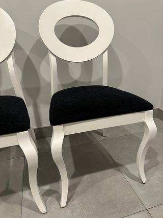 sillas de comedor son 4