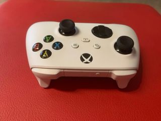 Mando Xbox inalámbrico blanco + cable y baterias