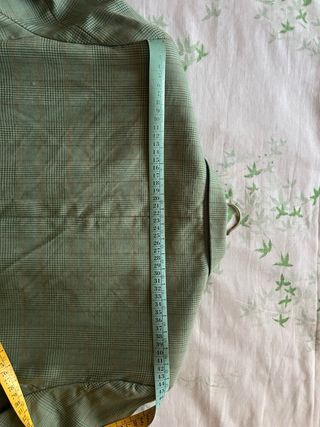 Giacca vintage verde scozzese