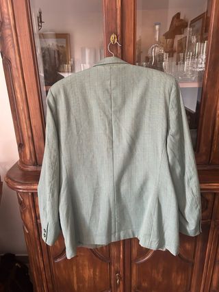 Giacca vintage verde scozzese