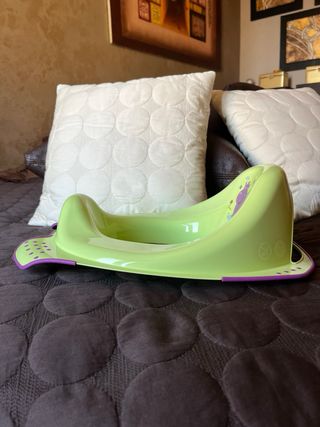 Riduttore WC verde acido e viola