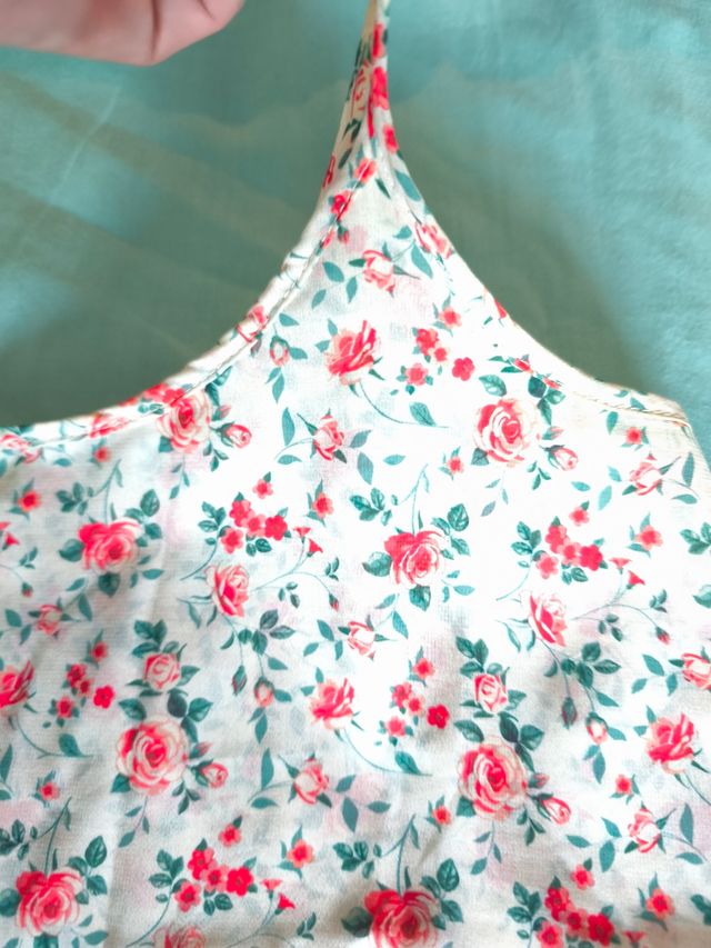 Canotta floreale Sophie Charlotte