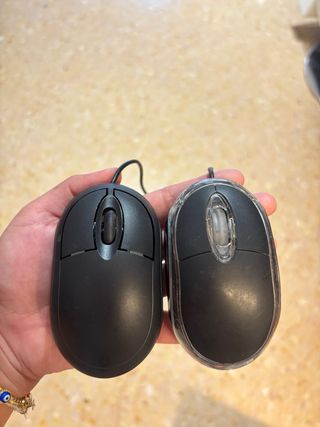 Pack 2 Ratones USB - Negros