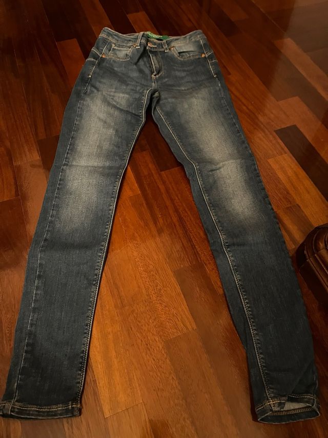 Jeans donna  skinny elasticizzati blu taglia 25