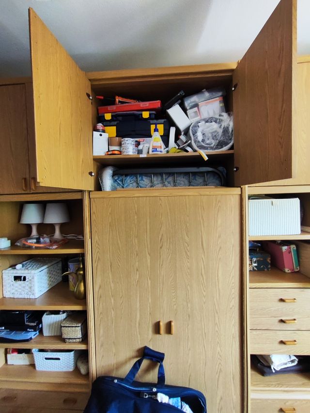 Armario ropero melamina grande