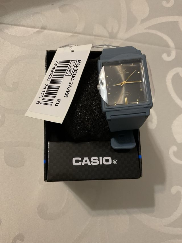 Casio orologio da donna - quadrato blu