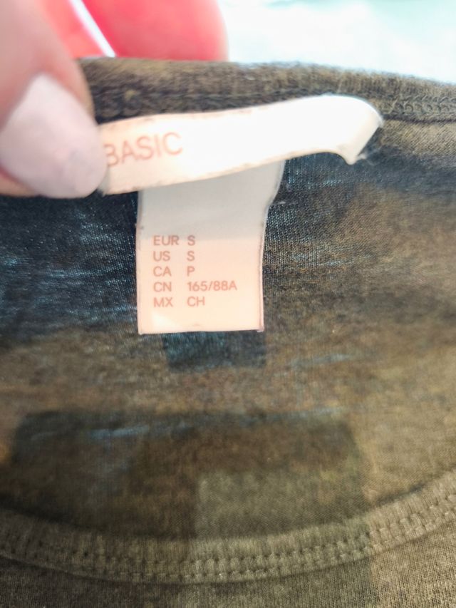 Maglietta verde oliva