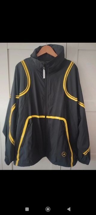 Chaqueta Adidas Stella McCartney negra-amarilla
