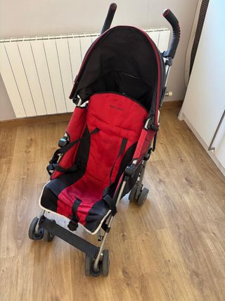 Silla paseo McLaren ligera roja