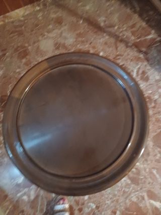 Mesa auxiliar vintage de madera