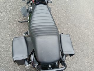 Moto Macbor Rockster 125 negra