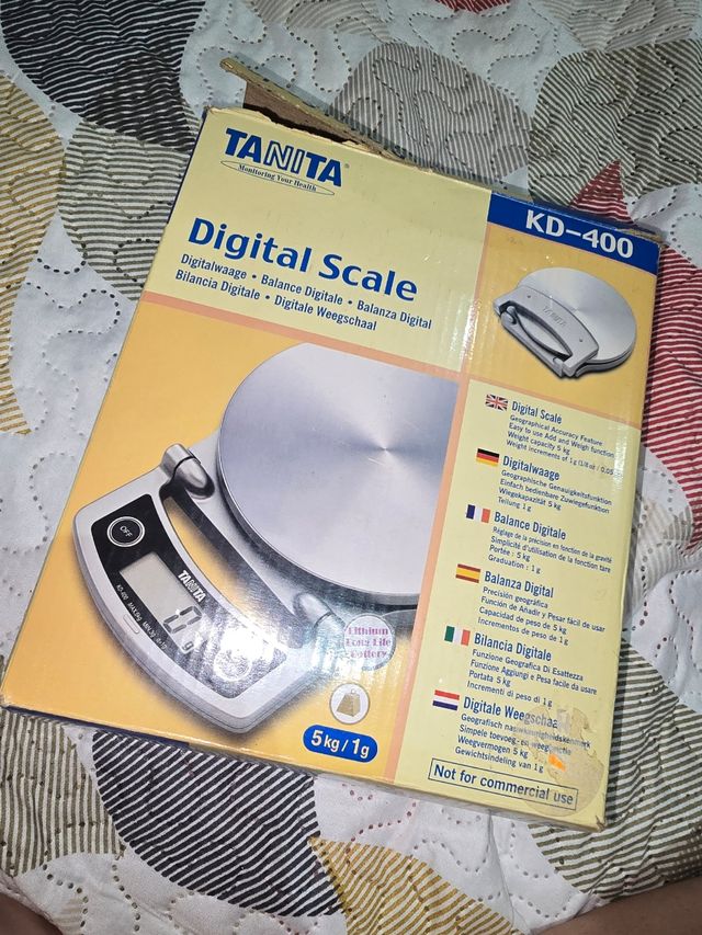 Báscula digital Tanita KD-400 - 5kg/1g