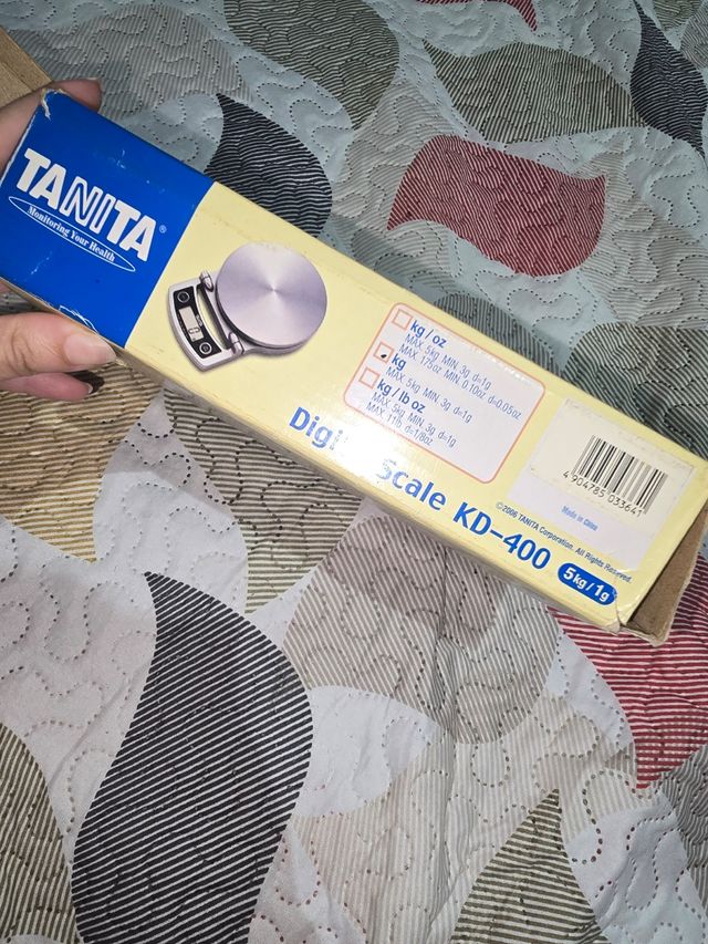 Báscula digital Tanita KD-400 - 5kg/1g