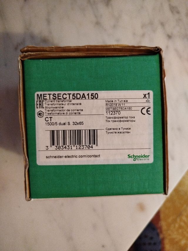 Trafo Schneider METSECT5DA150