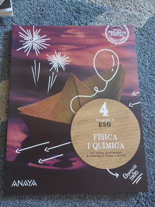 Libros Física y Química 4° Eso