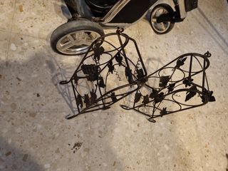 2 Botelleros de forja - Decoración