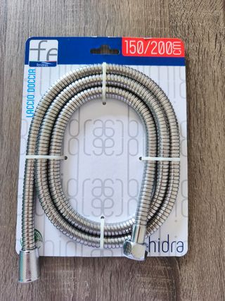 Tubo doccia Hidra 150/200cm metallico