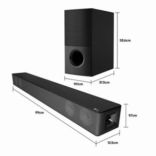 LG SNH5 - Barra Sonido Negra