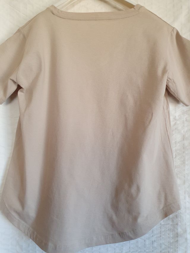 Camiseta beige Boomerang M