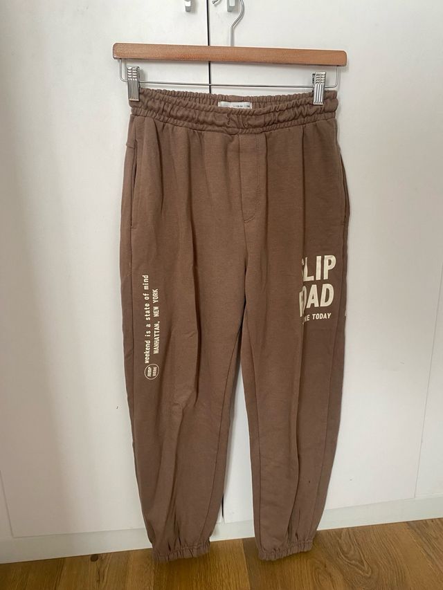 pantalones joggers niño Zara 164cm