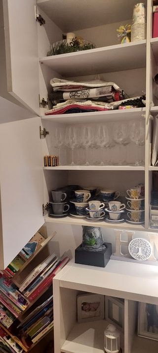 Mueble blanco lacado 4 puertas