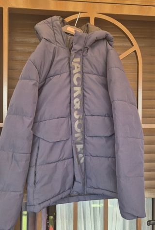 Abrigo Jack & Jones azul talla 12 152 cm