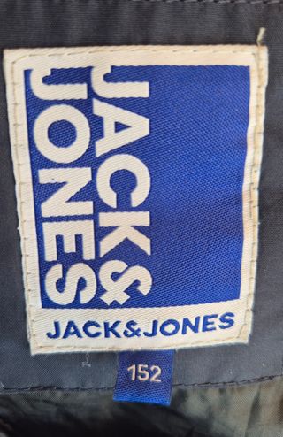 Abrigo Jack & Jones azul talla 12 152 cm