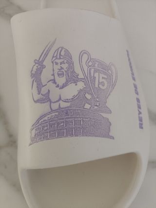 Sandalias Real Madrid, dif. tallas. Comodidad top