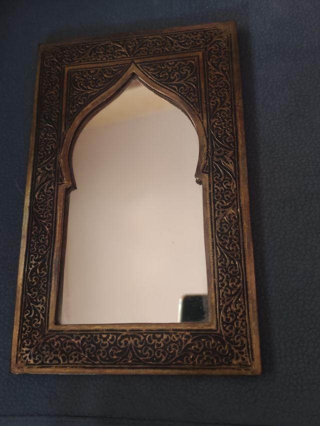 Espejos moriscos dorados