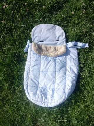 Saco silla paseo bebé azul