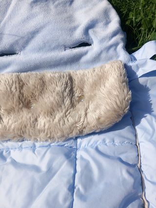 Saco silla paseo bebé azul