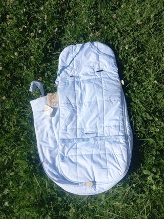 Saco silla paseo bebé azul
