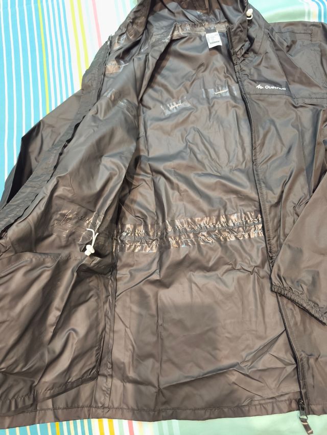 Giacca antivento Decathlon nera tg xs