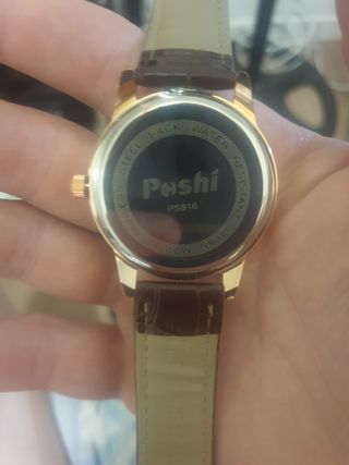 Reloj Poshi PS916 - marrón dorado