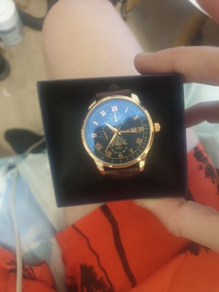 Reloj Poshi PS916 - marrón dorado